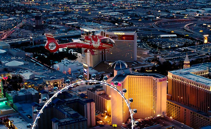 Las Vegas Strip Highlights Helicopter Flight