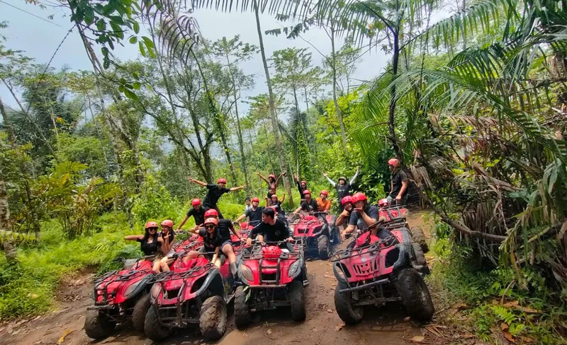 Jungle ATV Quad Bike Ride at Jatiluwih Bali