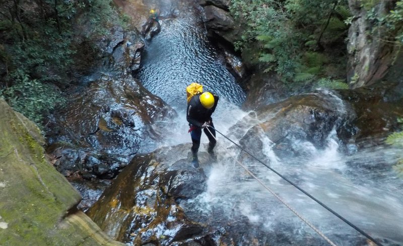 Empress Abseiling and Canyoning Experience from Katoomba