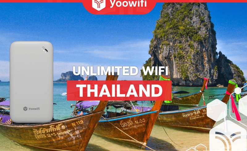 Unlimited 4G Travel UPSIZED WIFI for Thailand