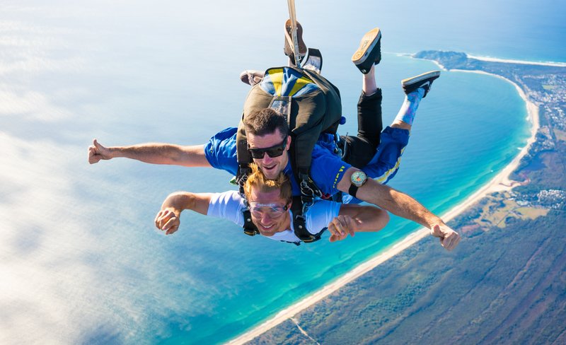 Byron Bay Tandem Skydive Experience