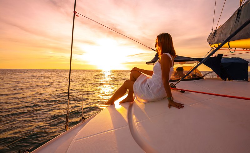 Promthep Sunset Dinner on Catamaran Yacht by Chic Chic Travel