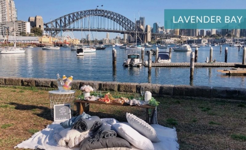 Lavender Bay Private Luxury Picnic Experience in Sydney