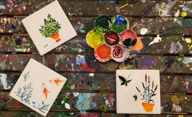 Arita Art Workshop at Aura Art in Causeway Bay