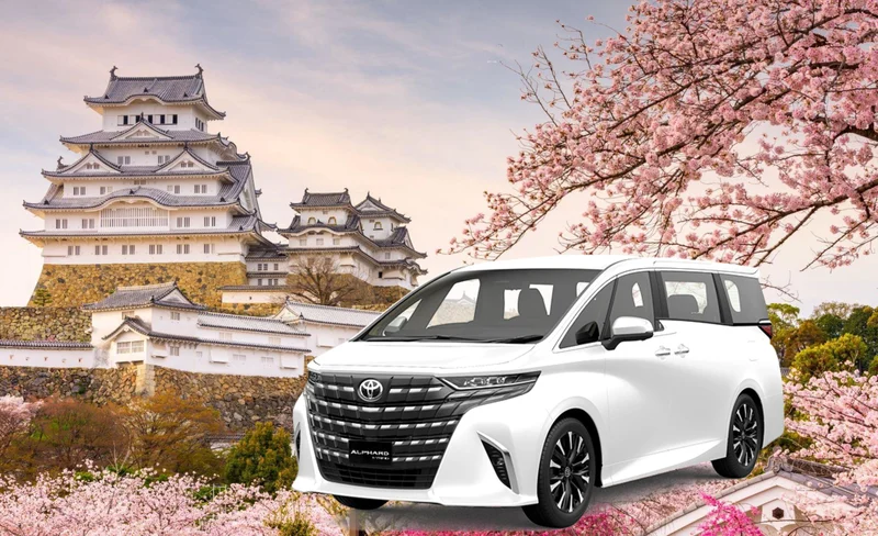 Osaka Car Rental with Driver to Kyoto/Nara/Kobe - English/Chinese Speaking Driver