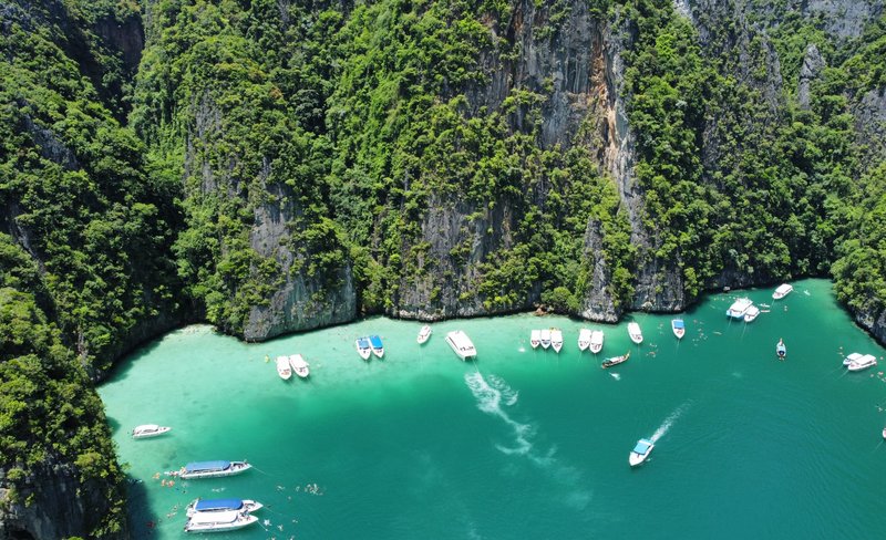 Phi Phi, Monkey Beach and Bamboo Island Snorkeling Day Tour from Krabi