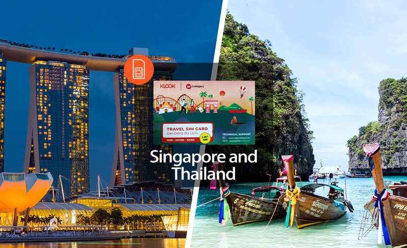 4G SIM Card for Singapore, Malaysia, Thailand