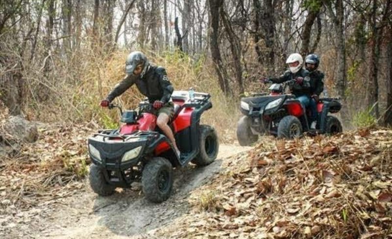 Chiang Mai ATV Adventure with White Water Rafting Half Day Tour