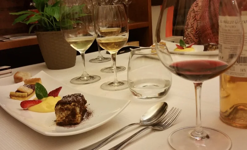 Wine tasting and pairing dinner experience in Rome