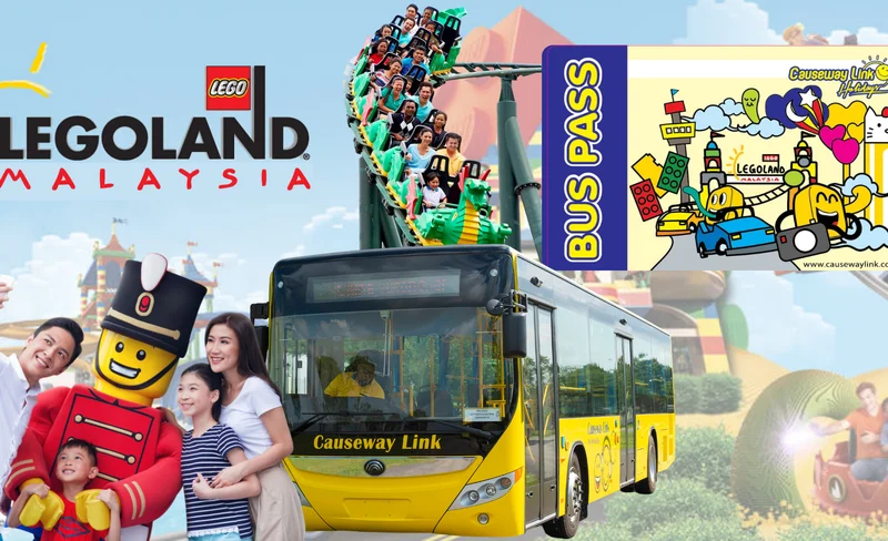 Singapore - Legoland Travel Bus Pass by Causeway Link Holidays