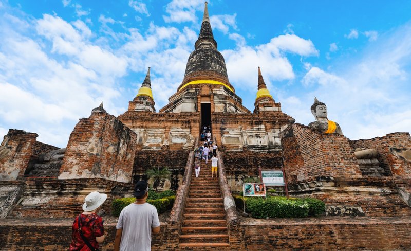 Private Car Charter Ancient Ayutthaya Full or Half Day Tour
