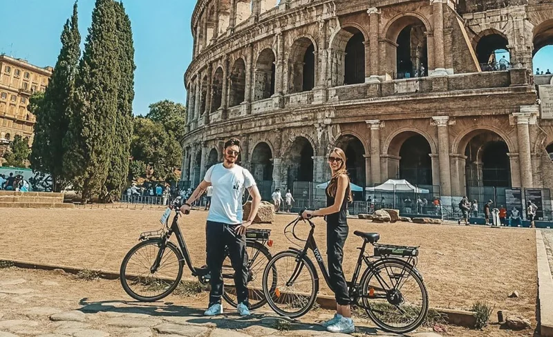 Rome city electric bike tour