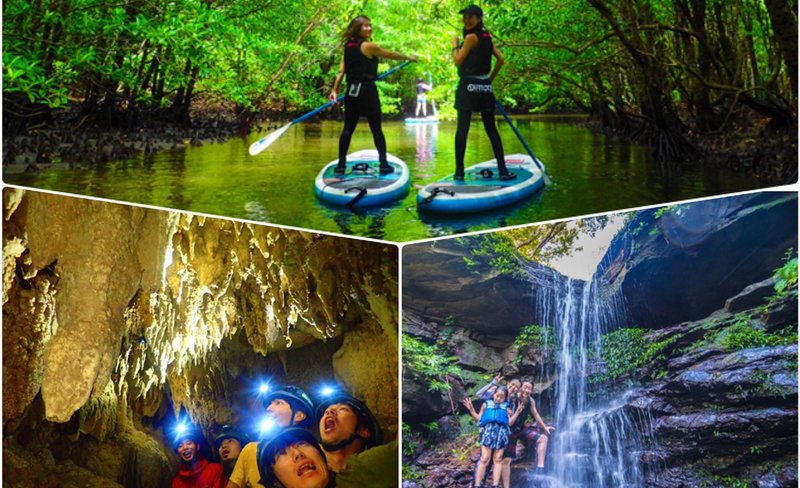 SUP or Canoe at Mangrove Forest and Explore Limestone Cave