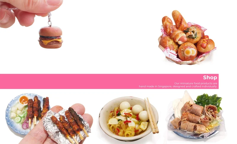 Miniature Food Workshop Egg Rolls in a bottle