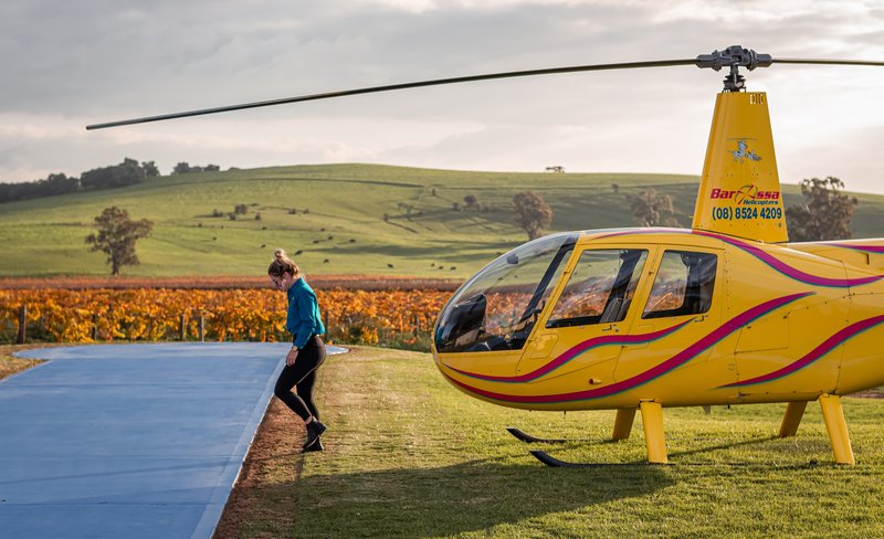 Private Southern Barossa Scenic Flight in Adelaide by Barossa Helicopters