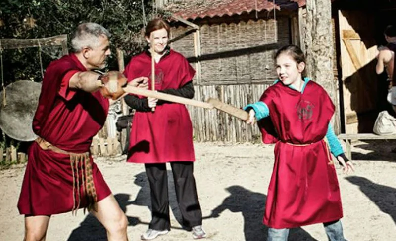 Gladiator training experience in Rome with entry ticket