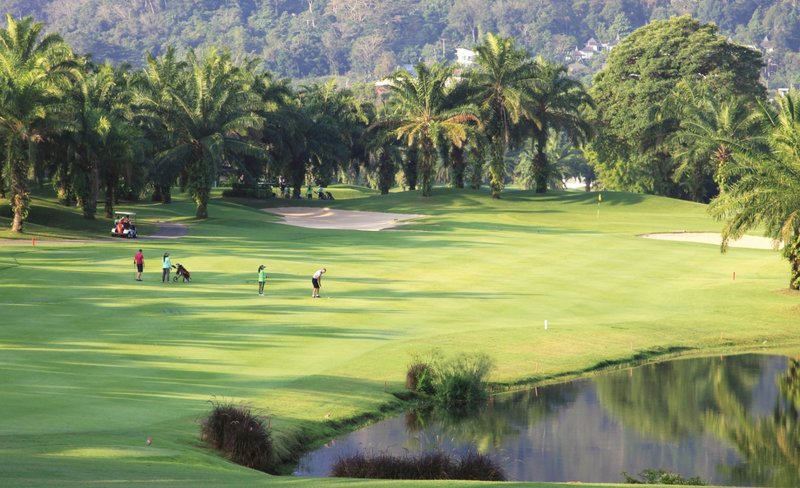 Golfing at Loch Palm Club in Phuket