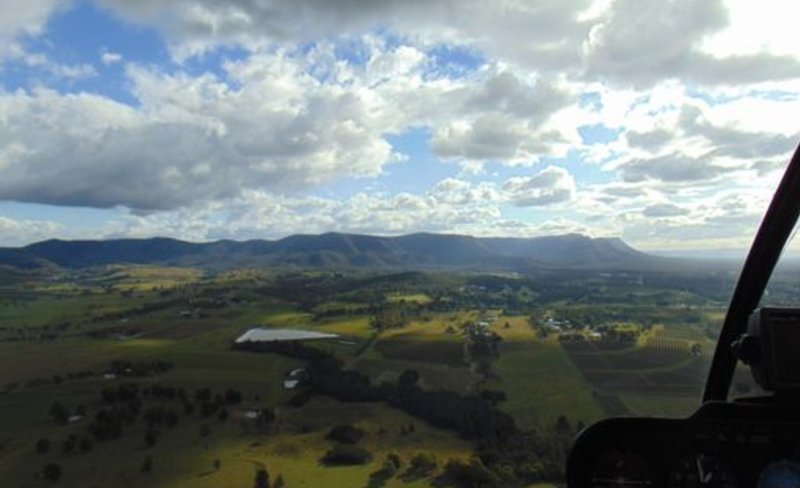 Hunter Valley Beyond The Range Helicopter Flight
