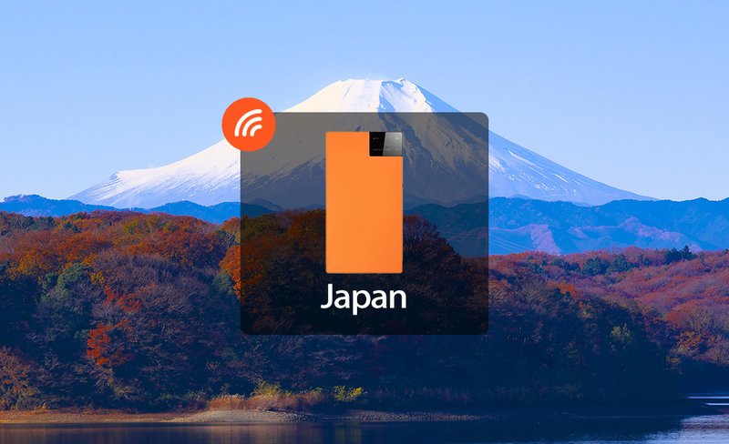 Unlimited Data 4G WiFi (Cash on delivery by SF Express/Airport Pickup) for Japan from Esondata