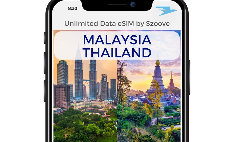 Thailand and Malaysia 1 GB Daily Unlimited FUP eSIM