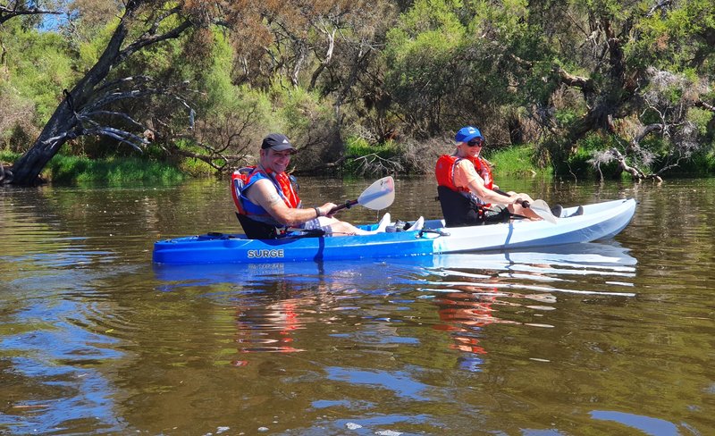 Canning River Wetlands Kayak Experience in Perth