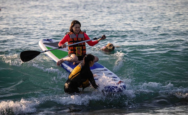 Yilan: LSENT Learns from Sup – Dongao SUP Stand Up Paddle Experience