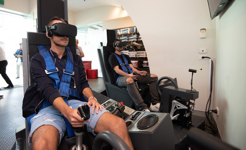 Sydney Virtual Reality Military Jet Experience