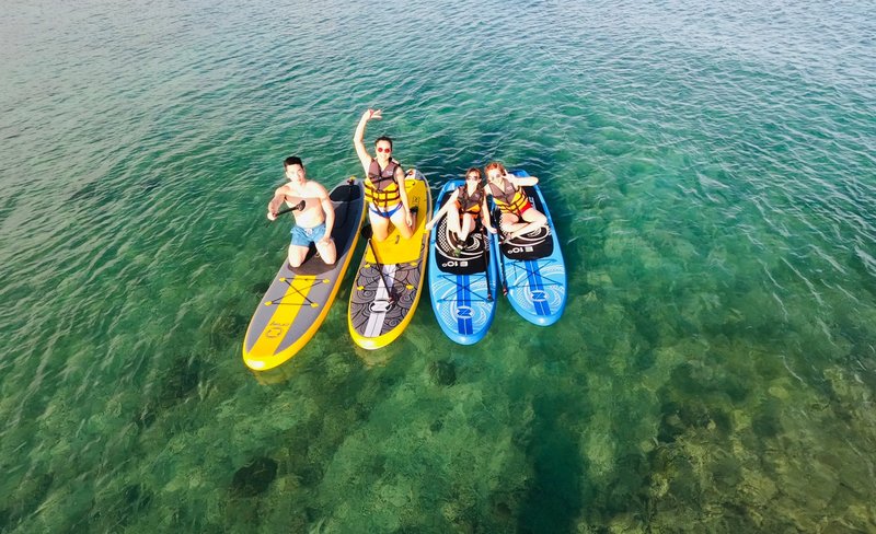 Pingtung｜Kenting Wanlitong Seaside Water Sports Tour｜SUP Stand Up Paddle． snorkeling experience