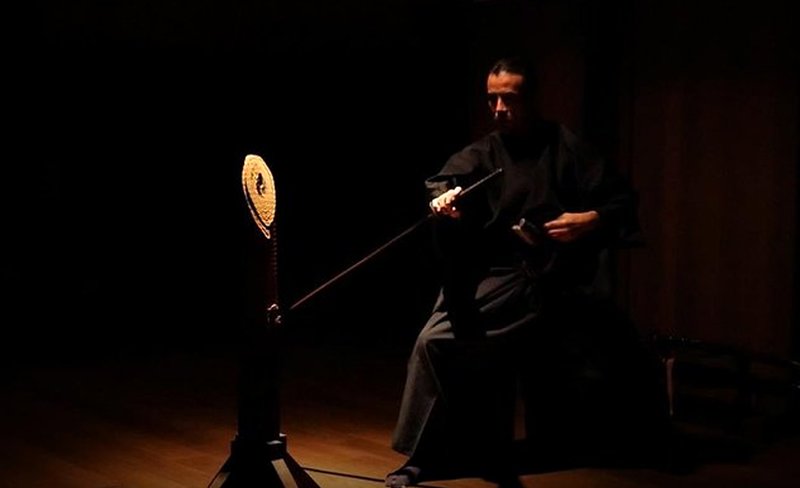 Samurai Trial Cutting Experience of Japanese Swords in Tokyo