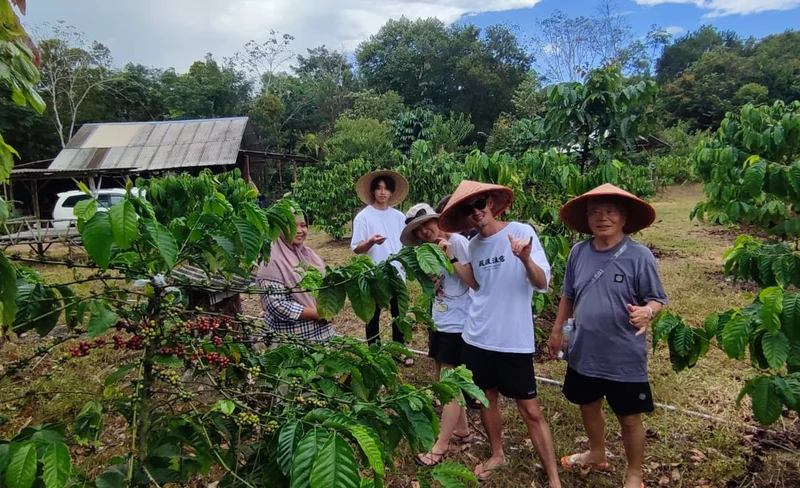 Private Sand Dune, Blue Lake & Local Coffee Farm by Bintan Fortune