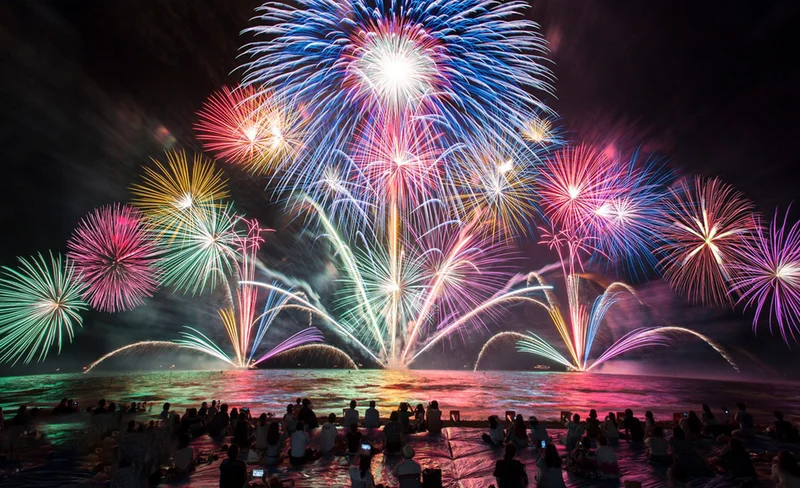 Izu Atami Fireworks Festival & Izu Omuroyama tour