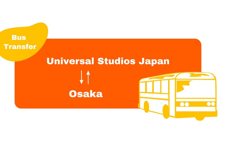 Bus Transfer between Osaka and Universal Studios Japan