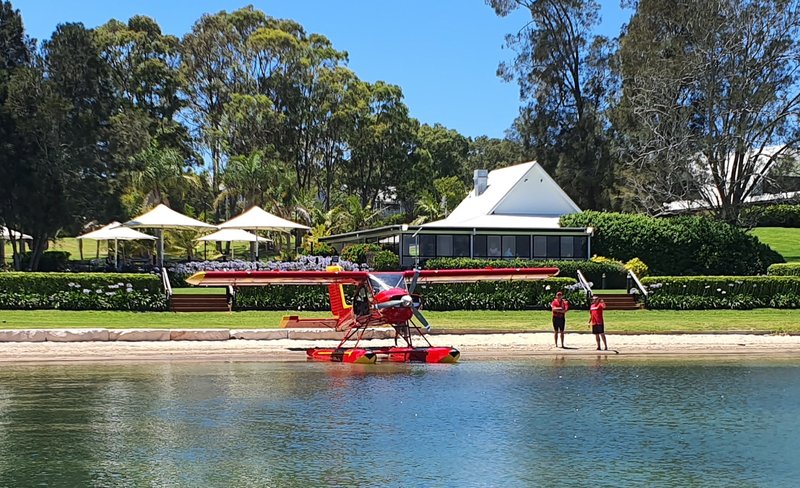 Private Seaplane Flight over South Lake Macquarie