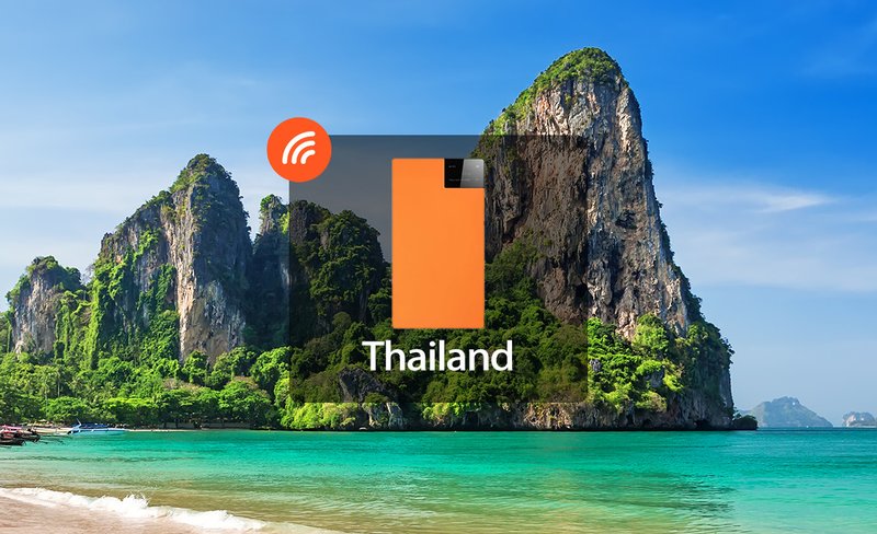 Unlimited Data 4G WiFi (Cash on delivery by SF Express/Airport Pickup) for Thailand from Esondata