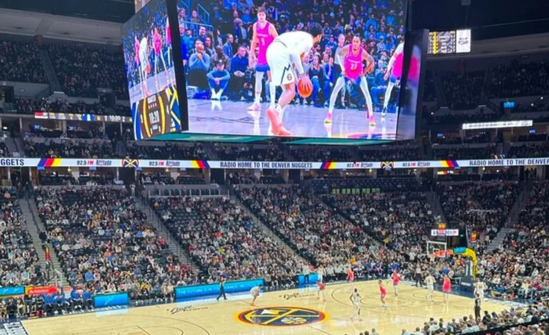 Denver Nuggets Basketball Game at Ball Arena