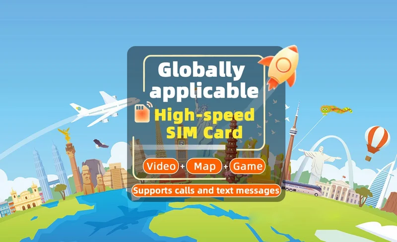 Global multi-country data SIM card (Hong Kong Airport - Uroaming pickup)