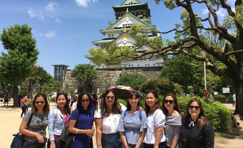 Osaka City, Osaka Castle, Kuromon Market, Dotonbori & Shinsaibashi Tour