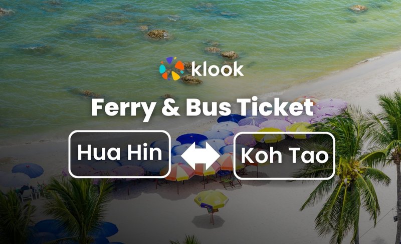 Lomprayah Ferry Ticket between Hua Hin and Koh Tao