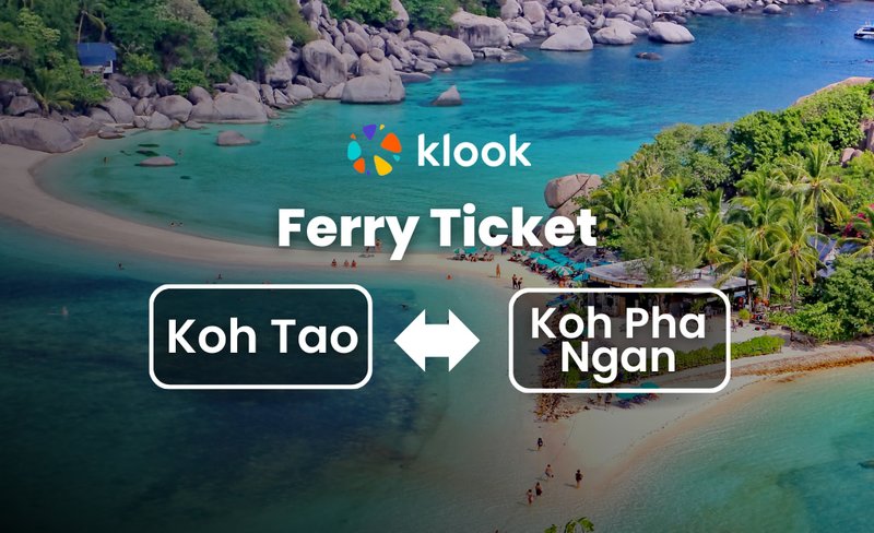 Ferry Ticket between Koh Tao and Koh Pha Ngan by Lomprayah