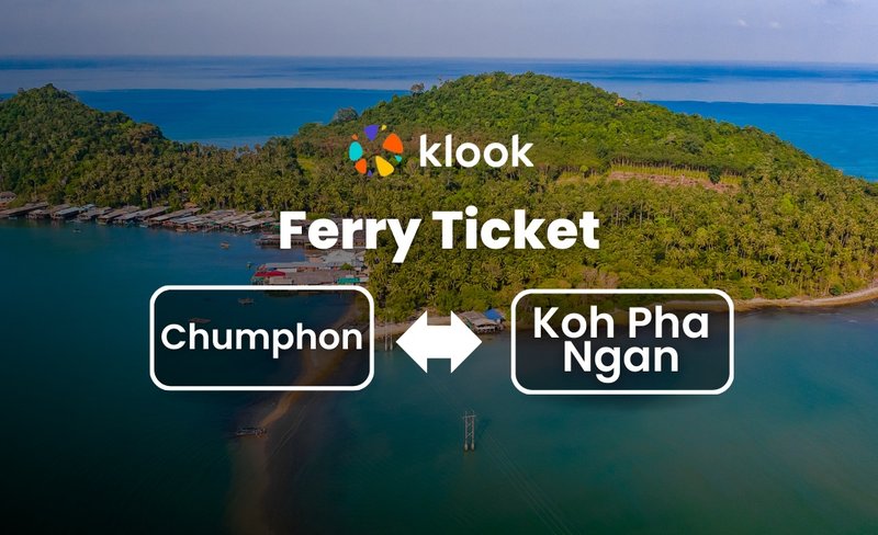 Ferry Ticket between Chumphon (Thung Makham Noi Pier) and Koh Pha Ngan by Lomprayah