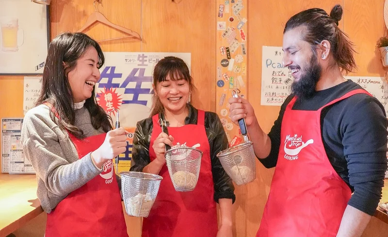 Kyoto Ramen & Gyoza Cooking Class with Professional Chefs