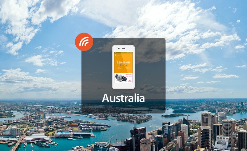4G WiFi (SYD Airport Pick Up) for Australia