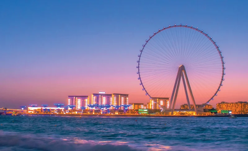 Dubai Marina Yacht Cruise with Ain Dubai Entry Ticket