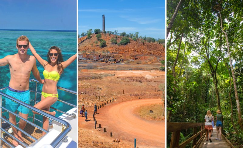 3 Day Combo: Great Barrier Reef, Rainforest and Outback