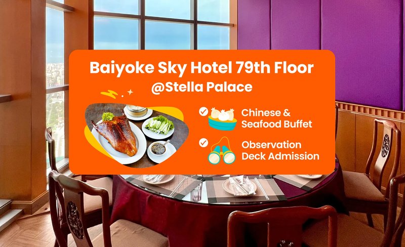 Baiyoke Sky Hotel 79th Floor Stella Palace with Observation Deck Admission in Bangkok