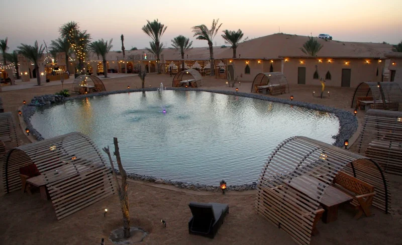 Arabian Dunes Desert Safari with Bedouin Camp Experience