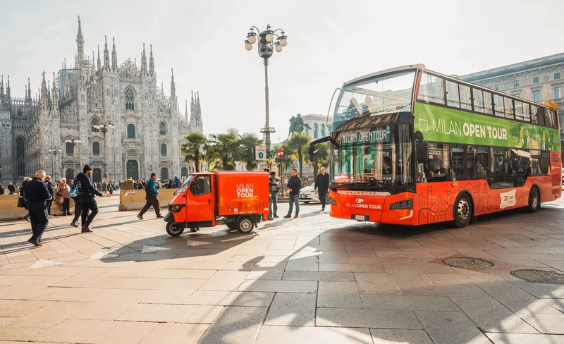 Milan Hop-On Hop-Off Bus by Gray Line Milan Open Tour