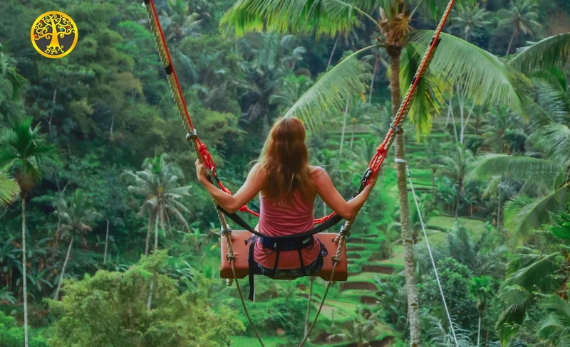 Bali Tukad Cepung Waterfall & Jungle Swing Private Day Trip