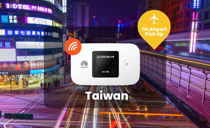 [SALE] Unlimited Data Pocket WiFi (BKK & DMK Airport Pick Up) for Taiwan