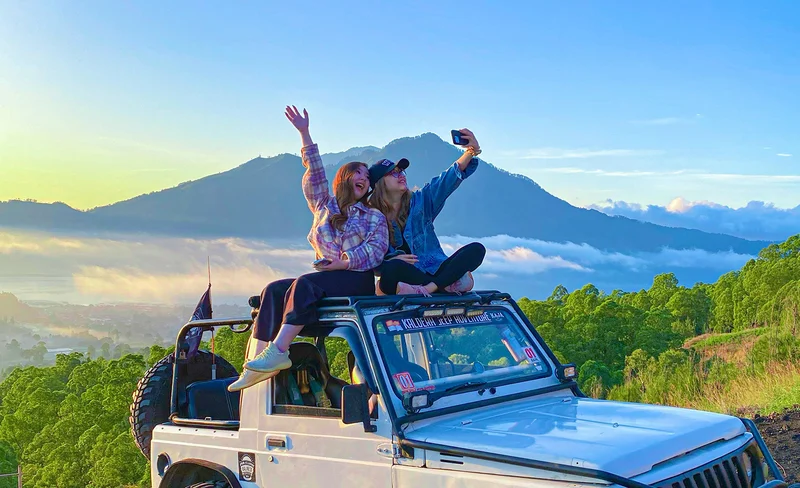 Mount Batur Sunrise Tour with Jeep or Trekking Insta360 Included